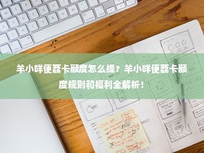 羊小咩便荔卡额度怎么提？羊小咩便荔卡额度规则和福利全解析！