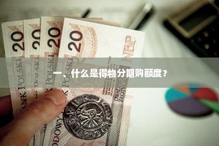 一、什么是得物分期购额度？