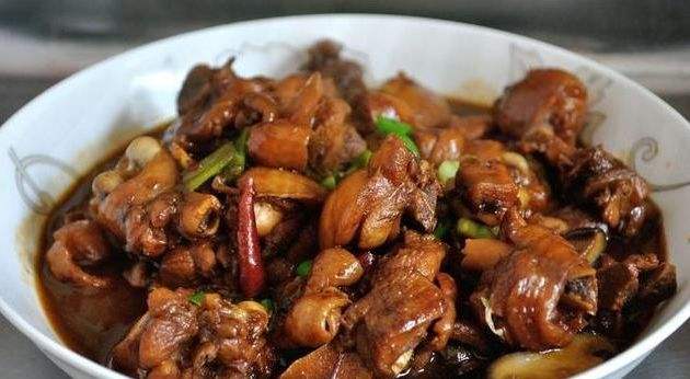 红烧鸡肉配菜,红烧鸡肉配菜图片