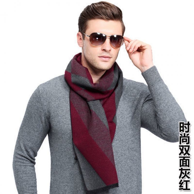 男生怎么带围巾,男生怎么戴围巾好看