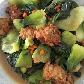 红烧青菜肉圆 红烧青菜肉圆子的做法